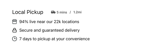 Convenience Messaging